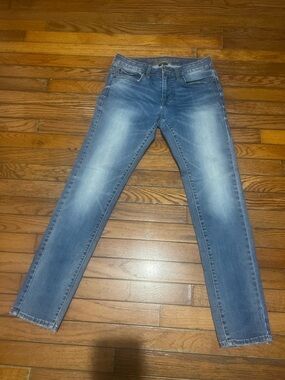 American Eagle Outfitters Men’s Skinny Jeans in Light Blue Wash